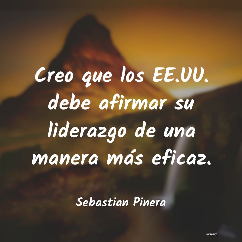 frases de Sebastian Pinera