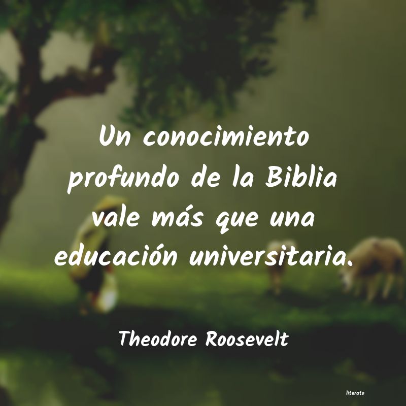 frases de Theodore Roosevelt