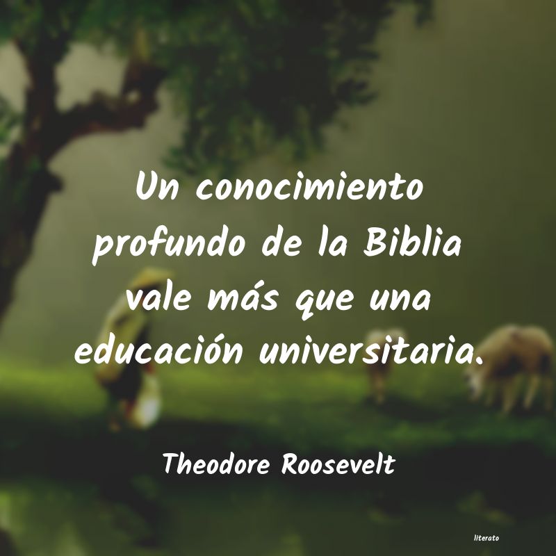 Frases de Theodore Roosevelt