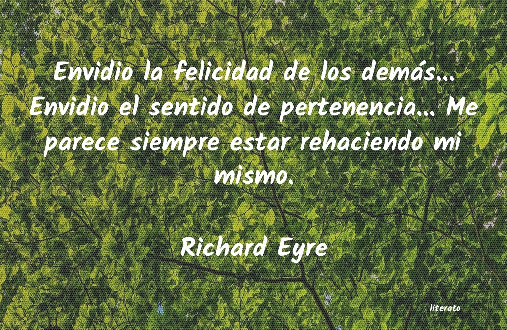 frases de Richard Eyre