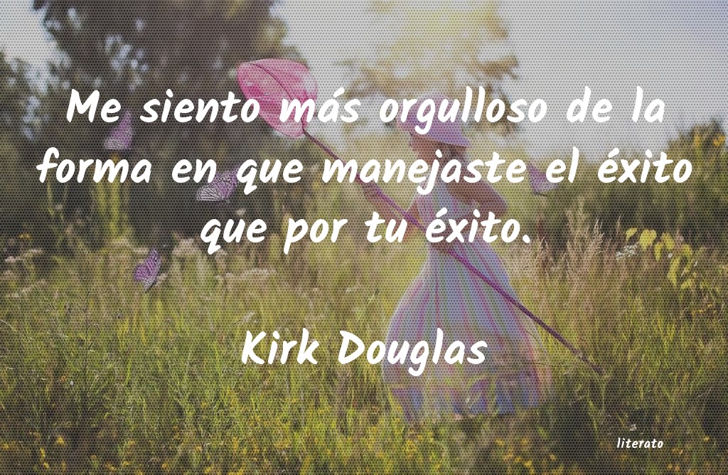 Frases de Kirk Douglas