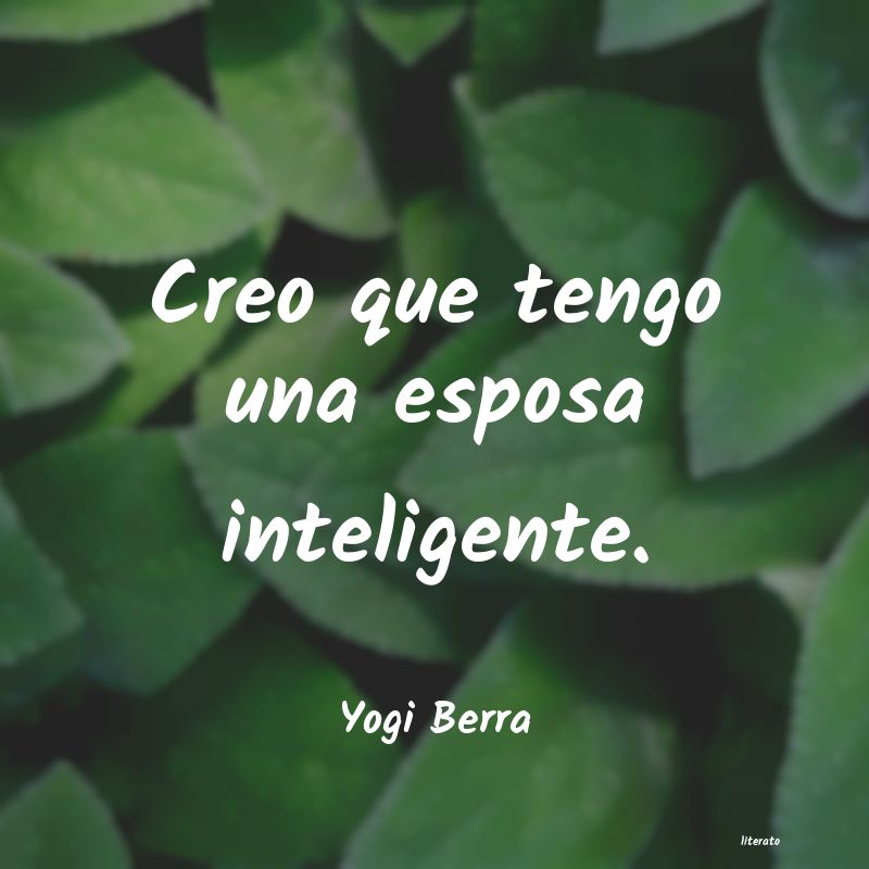 frases de Yogi Berra