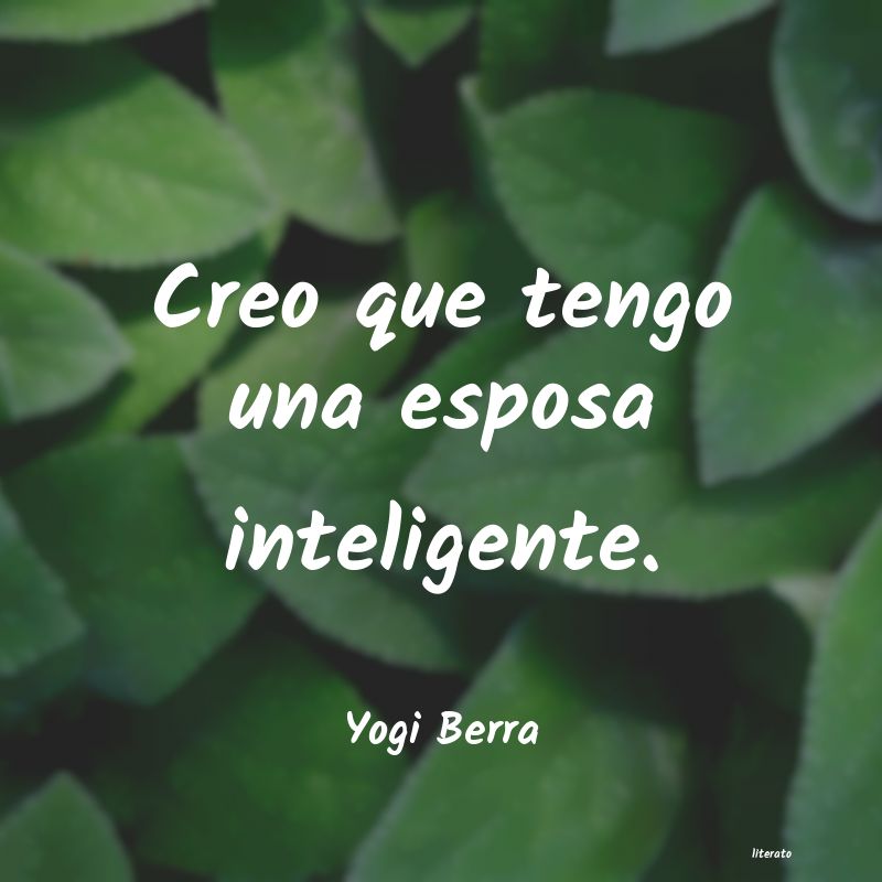 Frases de Yogi Berra