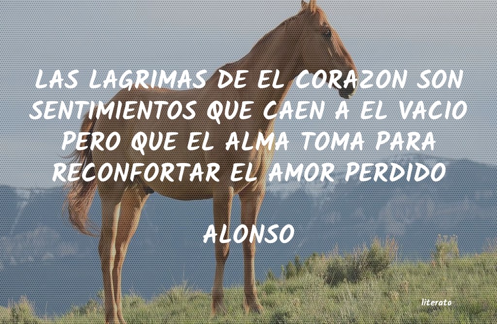 Frases de ALONSO