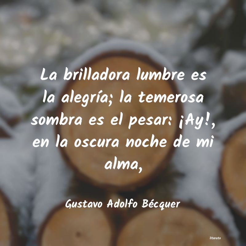 Frases de Gustavo Adolfo Bécquer