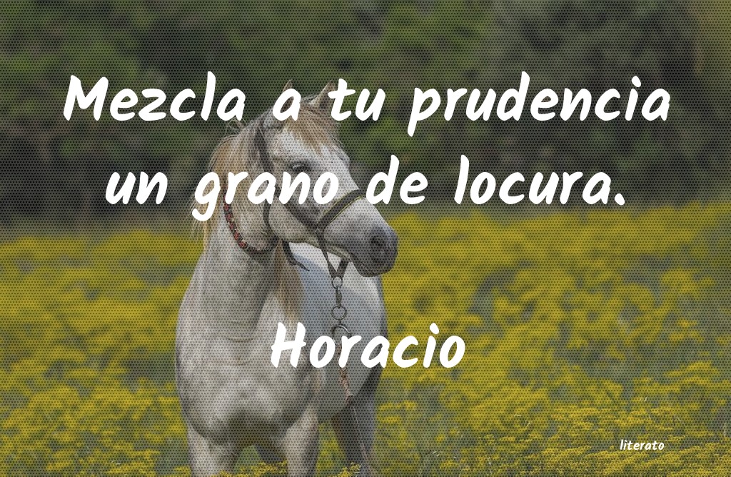 Frases de Horacio