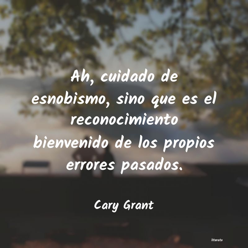 frases de Cary Grant