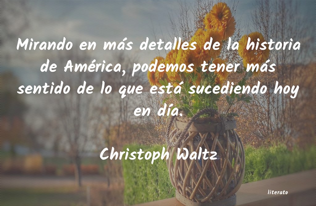 frases de Christoph Waltz