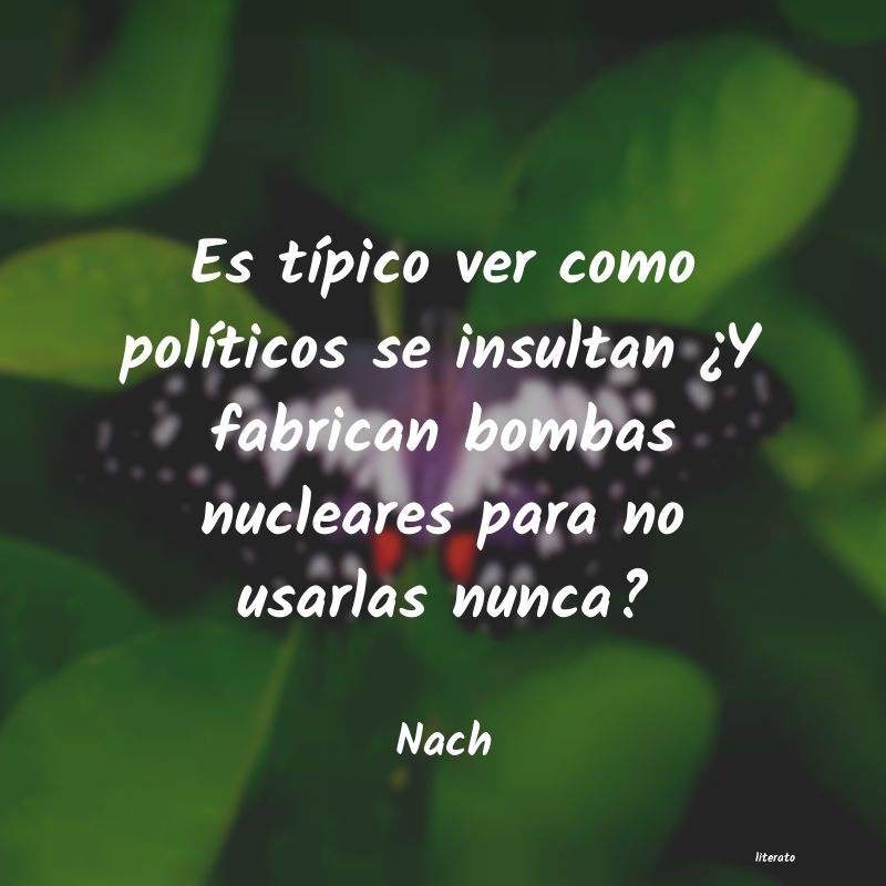 frases de Nach