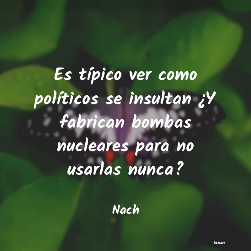 Frases de Nach