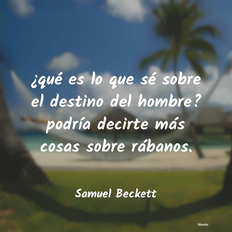 Frases de Samuel Beckett