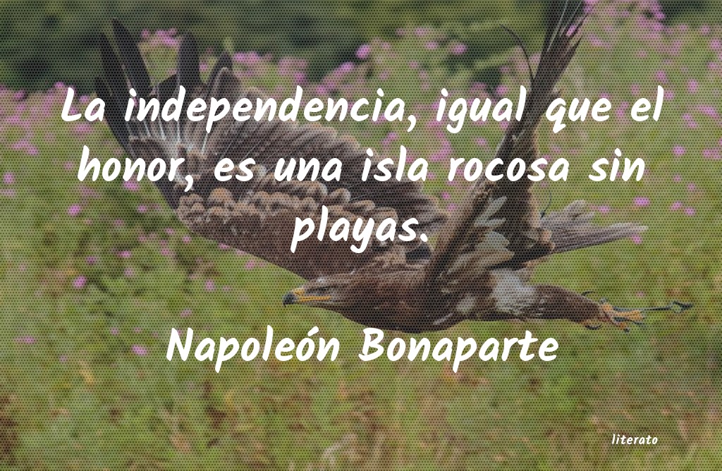 frases de Napoleón Bonaparte