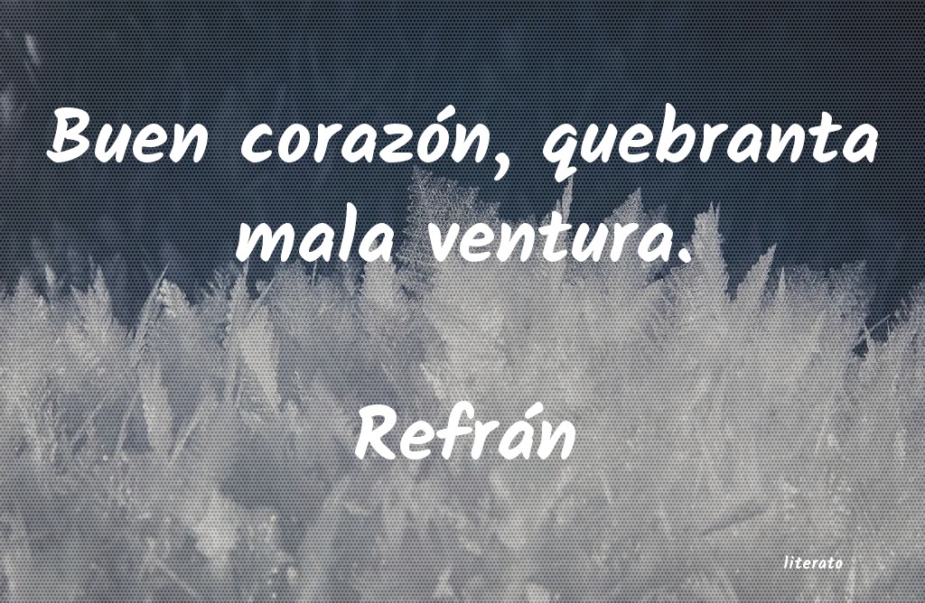 Frases de Refrán