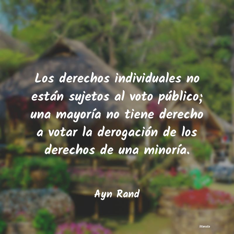 frases de Ayn Rand