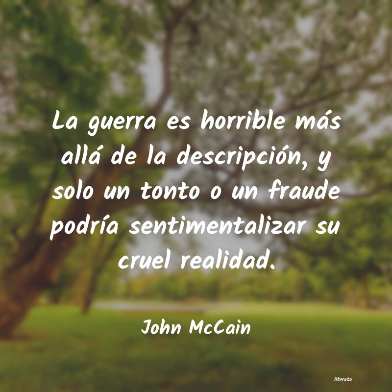 Frases de John McCain