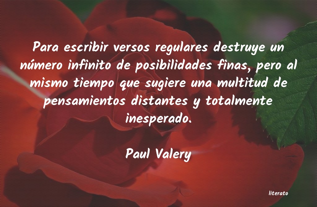frases de Paul Valery