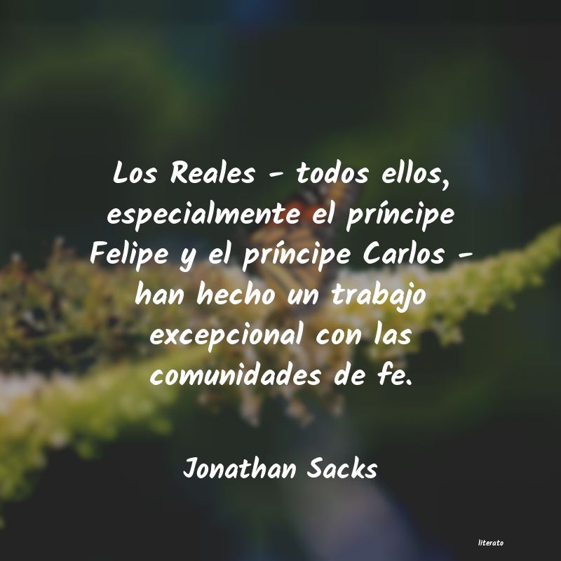 Frases de Jonathan Sacks