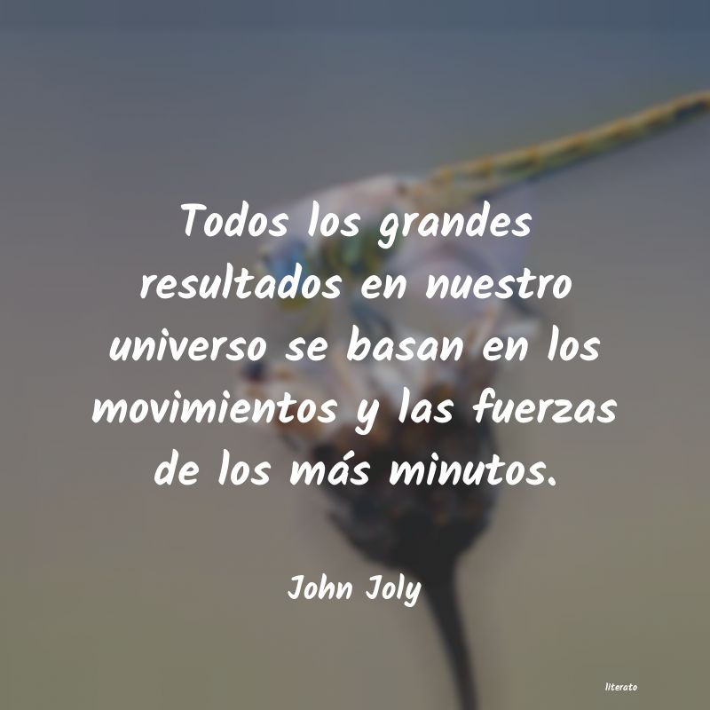frases de John Joly