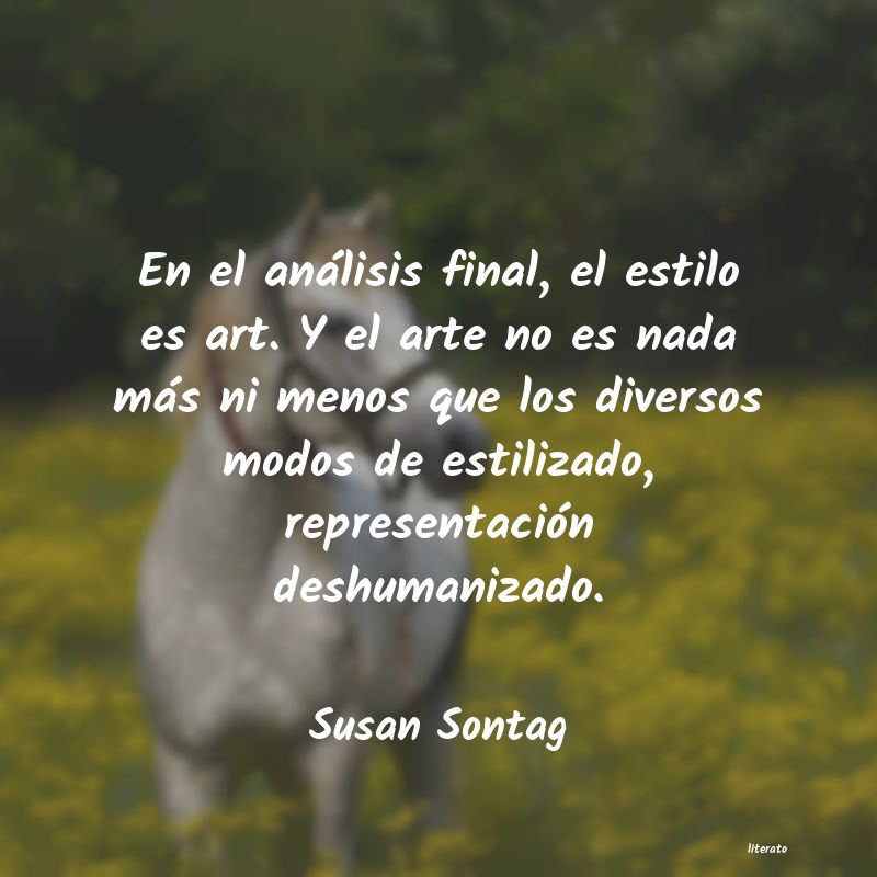 Frases de Susan Sontag