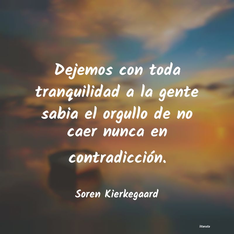 Frases de Soren Kierkegaard