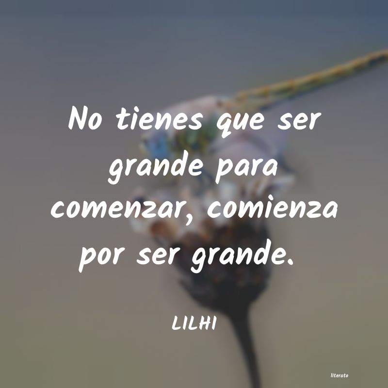 frases de LILHI