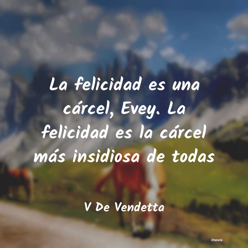 Frases de V De Vendetta