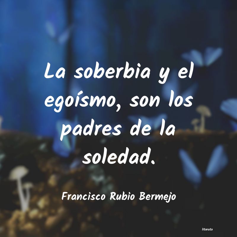 frases de Francisco Rubio Bermejo