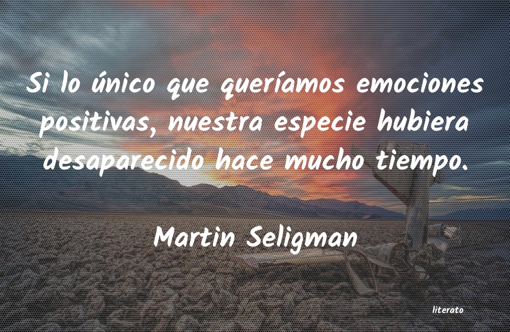 frases de Martin Seligman