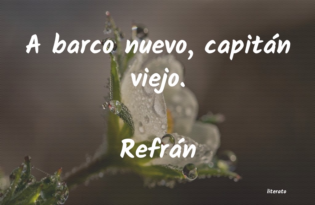 Frases de Refrán