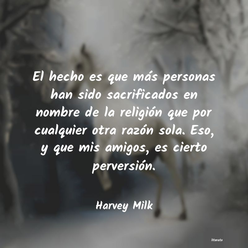 Frases de Harvey Milk