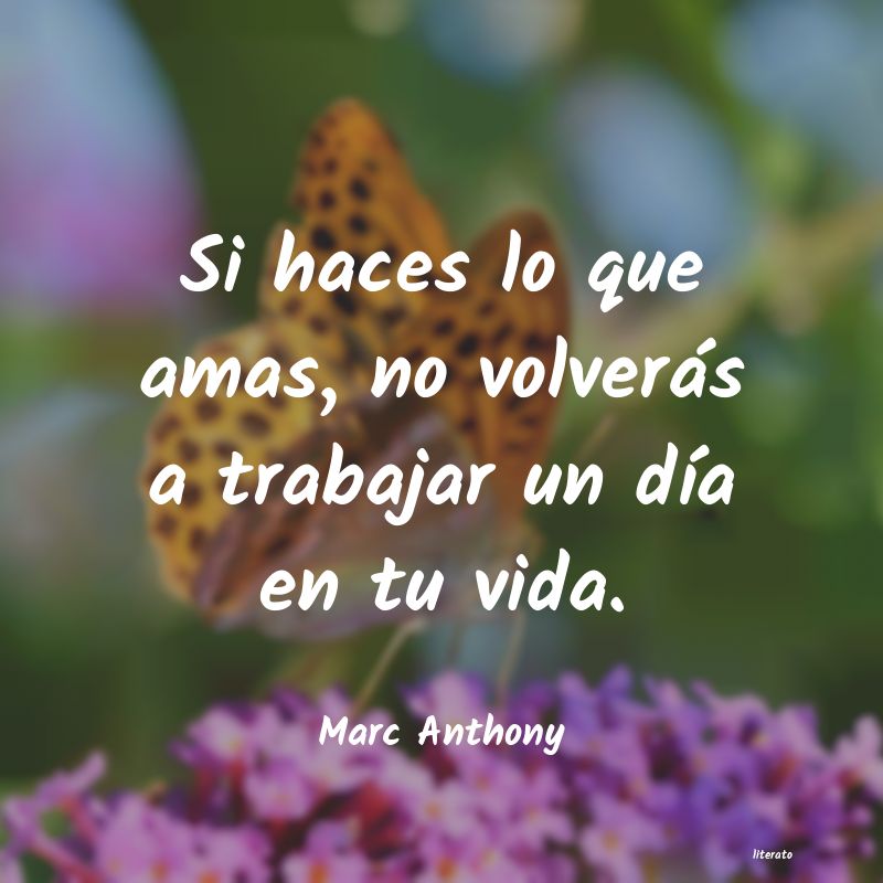 frases de Marc Anthony