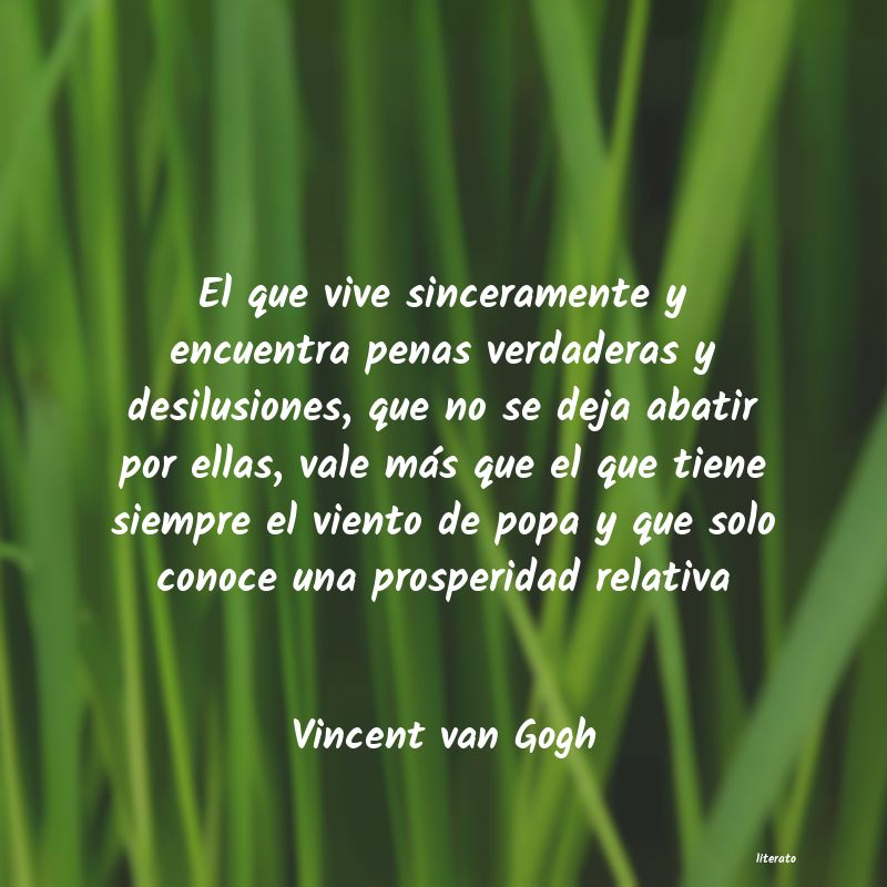 Frases de Vincent van Gogh