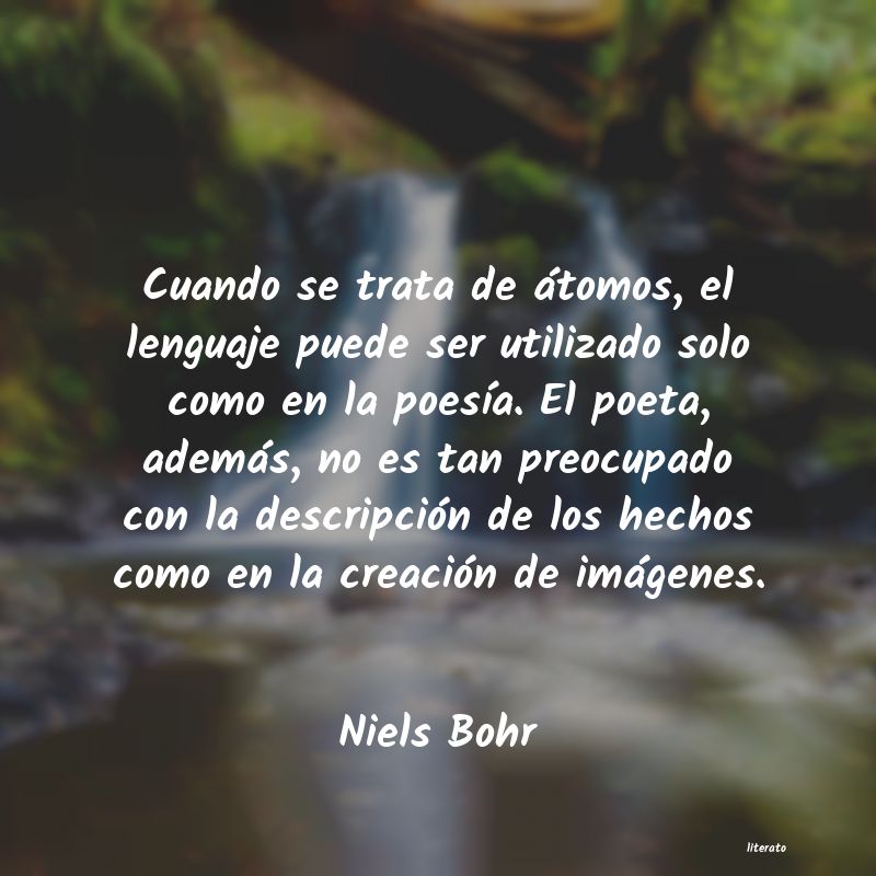 Frases de Niels Bohr