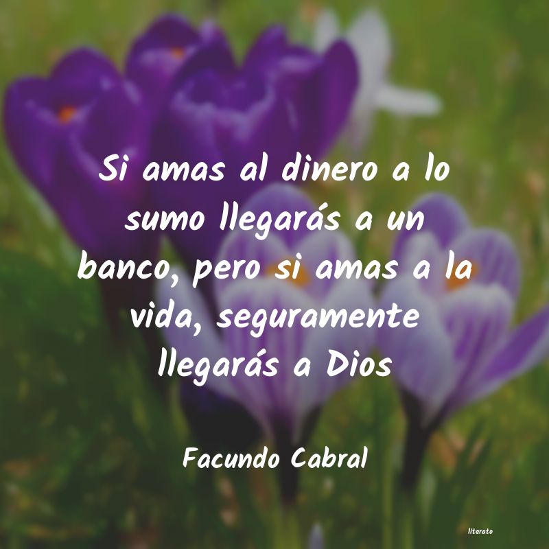 Frases de Facundo Cabral