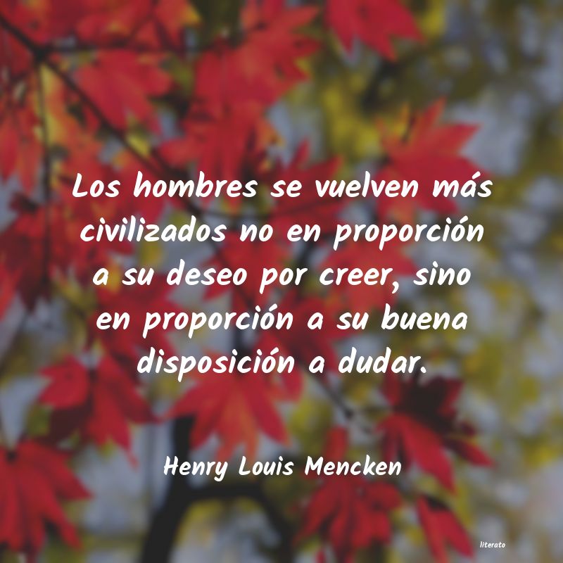frases de Henry Louis Mencken