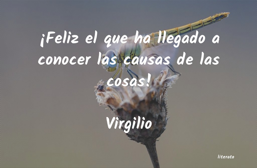 Frases de Virgilio