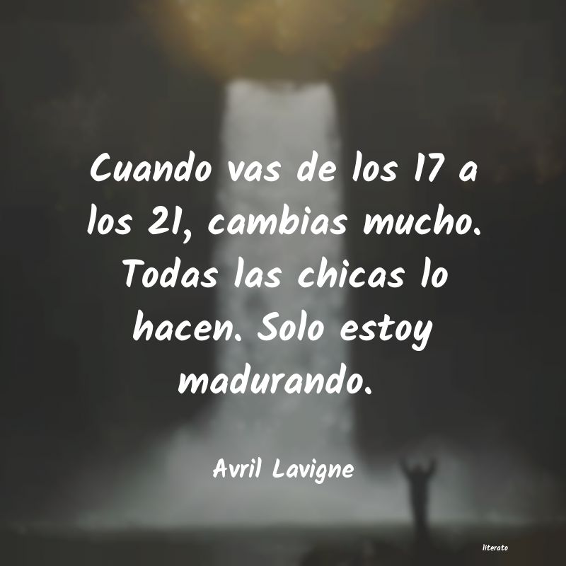 frases de Avril Lavigne