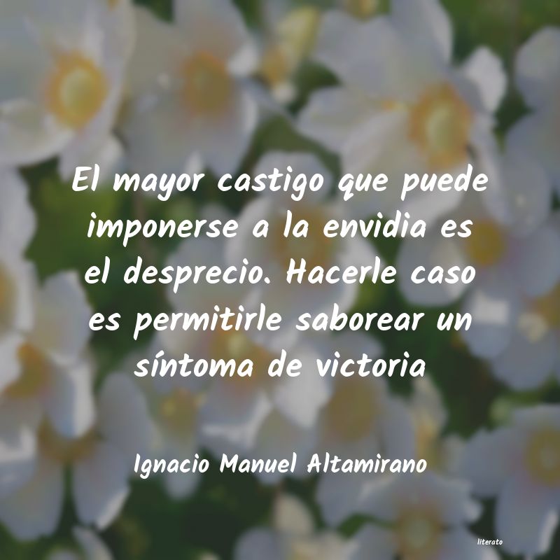 Frases de Ignacio Manuel Altamirano