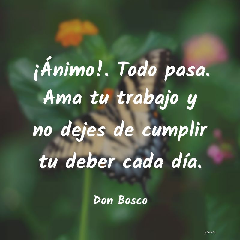 Frases de Don Bosco