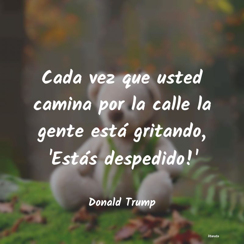 Frases de Donald Trump