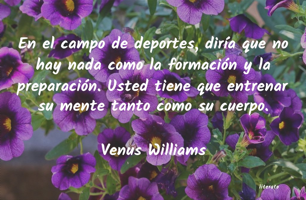 Frases de Venus Williams