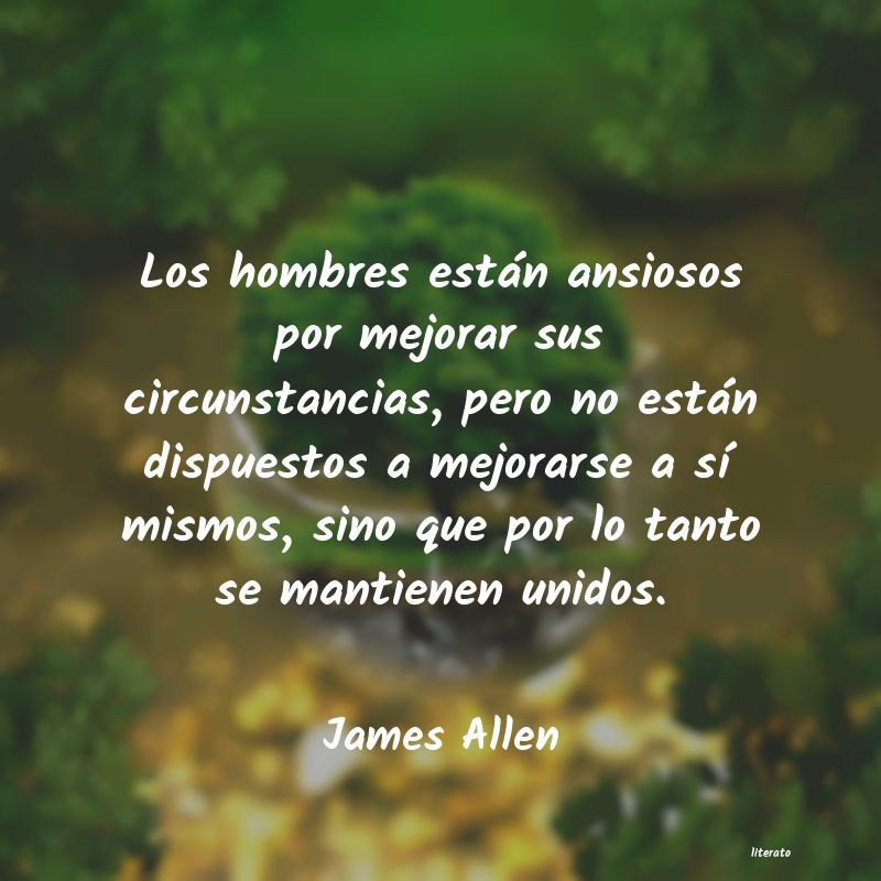 Frases de James Allen