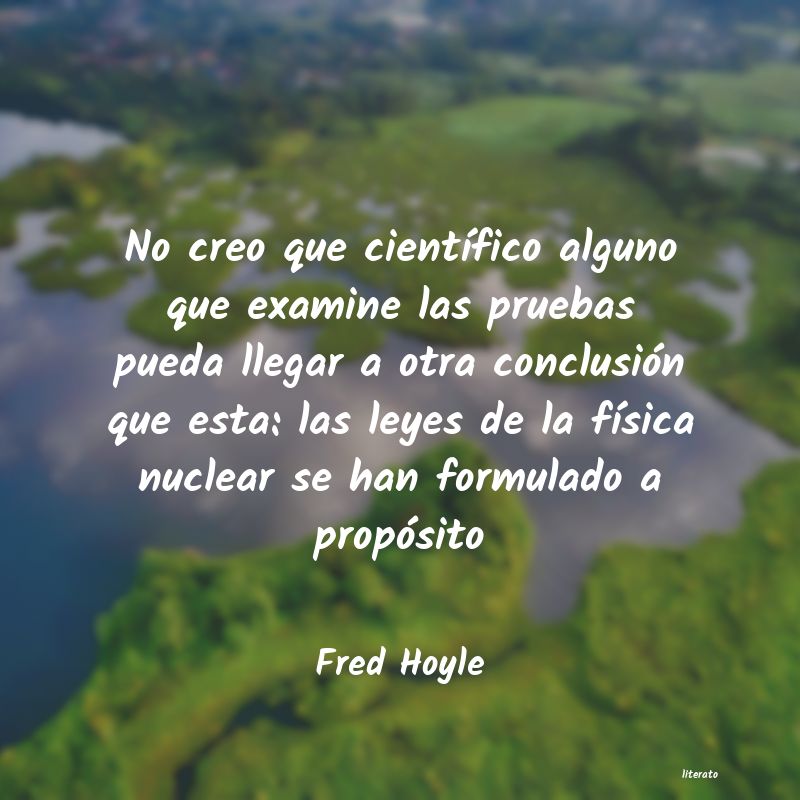 frases de Fred Hoyle