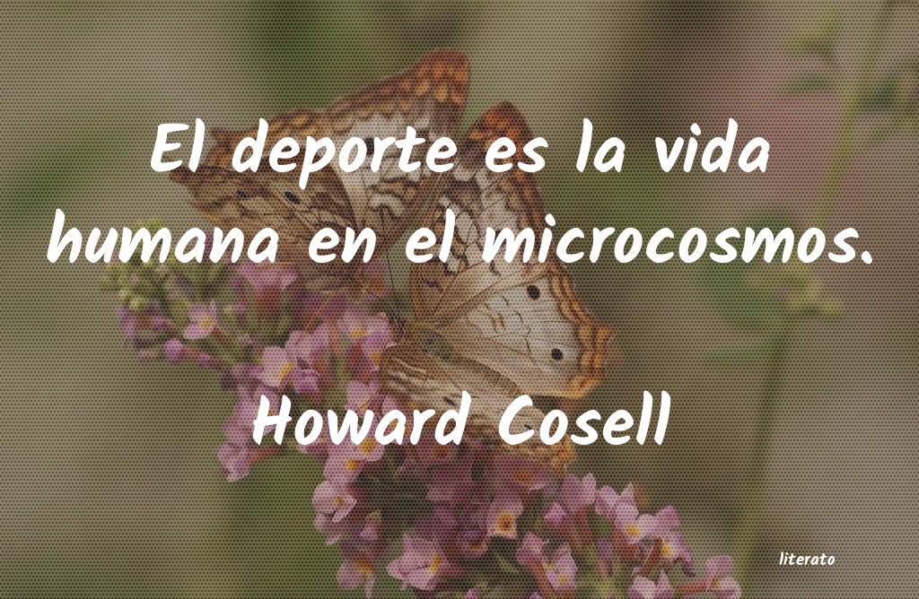 frases de Howard Cosell