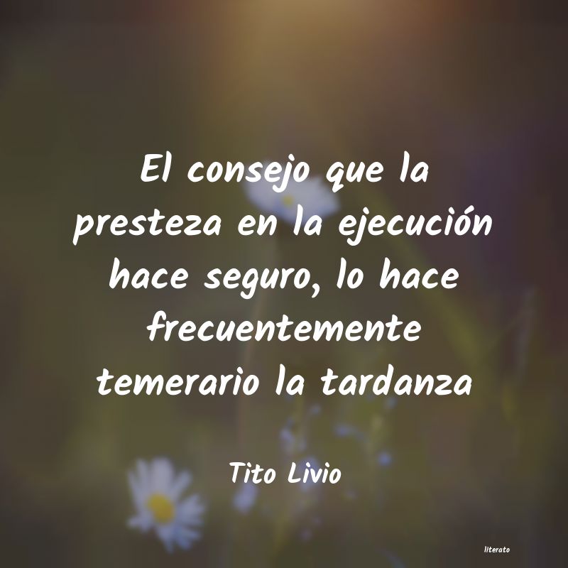 Frases de Tito Livio