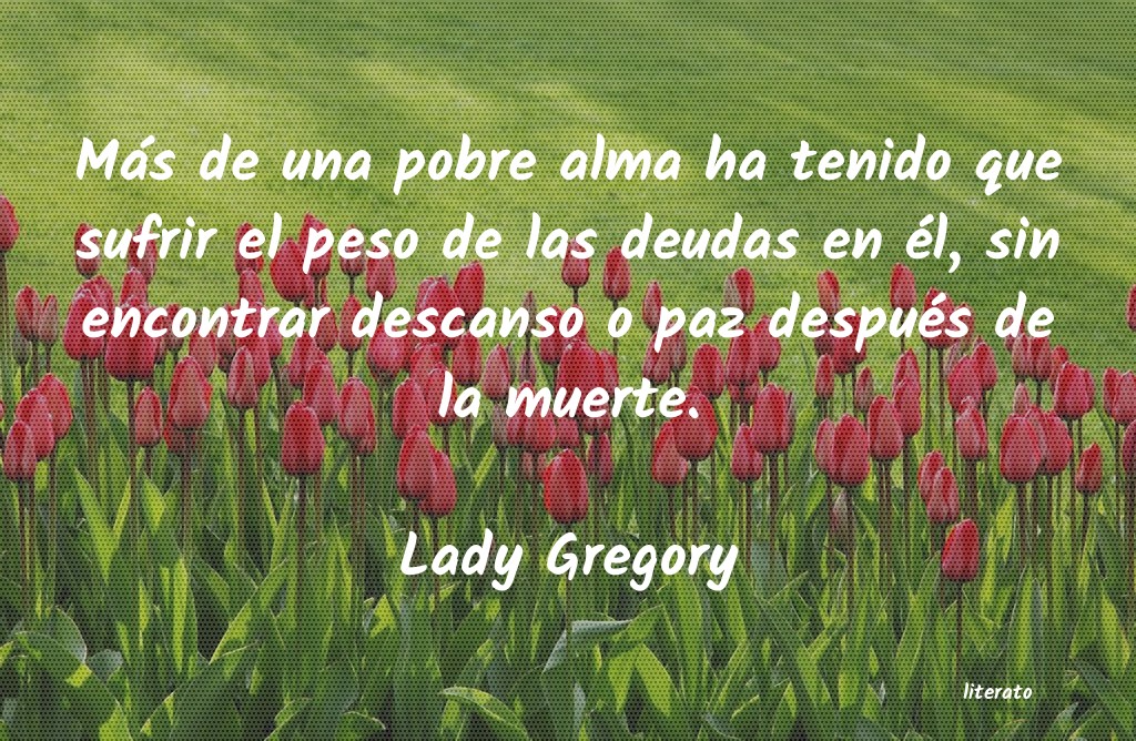 frases de Lady Gregory