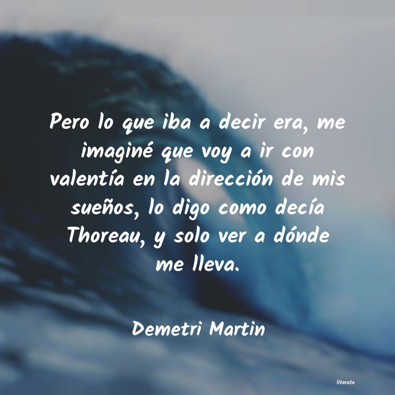 Frases de Demetri Martin