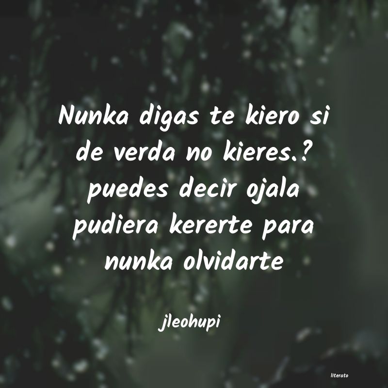 Frases de jleohupi