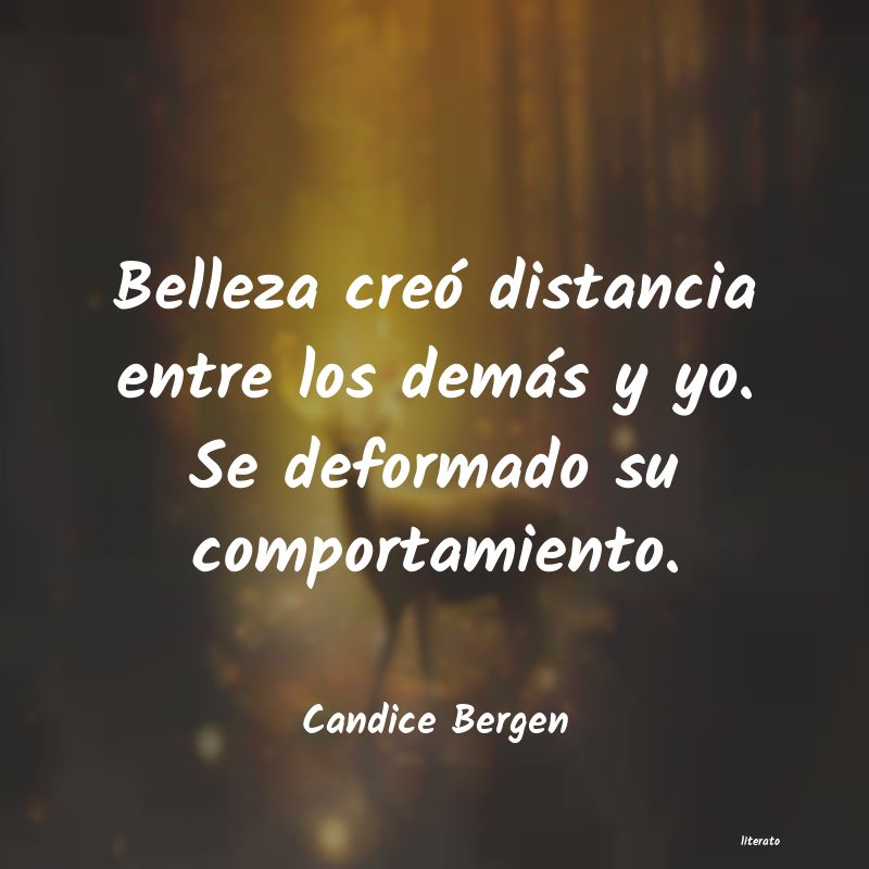 Frases de Candice Bergen