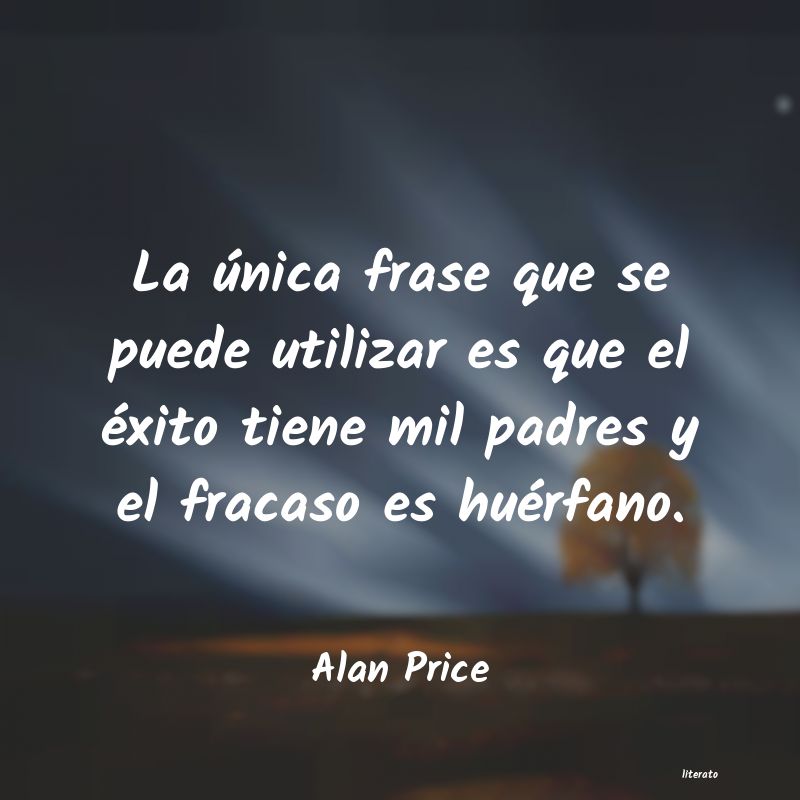 frases de Alan Price